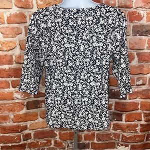 Lane Bryant 3/4 sleeve 14/16 floral print
